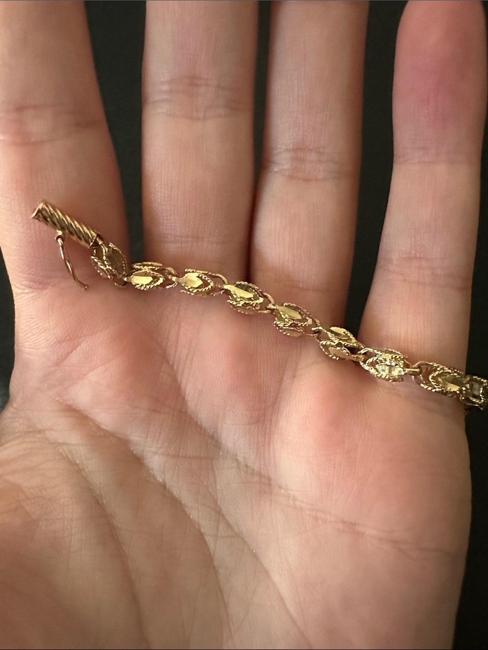 Gold 14k bracelet - Picture 5 of 6